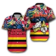 (Custom Personalised) Adelaide Naidoc Week Short Sleeve Shirt Crows Aboriginal Special Style