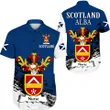 Nurse Scottish Family Crest , Scotland Special Short Sleeve Shirt