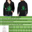 Maori Tattoo Zip Hoodie - Spirit and Heart We Are Strong A7