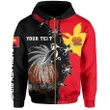 Personalized - Papua New Guinea Hoodie Zip - Cinch Style - J6