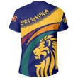 1sttheworld Sri Lanka Lion Coat Of Arms T-shirt - J5