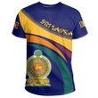 1sttheworld Sri Lanka Lion Coat Of Arms T-shirt - J5