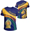 1st eworld Sri Lanka Lion Coat Of Arms T-shirt
