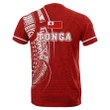 Tonga T-Shirt - Polynesian Coat Of Arms - J6