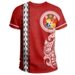 Tonga T-Shirt - Polynesian Coat Of Arms - J6