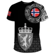 Viking Style T-Shirt Norway Coat Of Arms