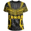 Tonga T-shirt - Kingdom of Tonga Tee Black Gold J0