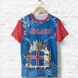 Iceland T shirt With Special Map