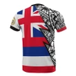 Hawaii Flag T-Shirt, Tribal Coat Of Arms All Over Print T-Shirts BN12