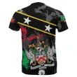 Saint Kitts and Nevis T-Shirt Special Style With Stars TH4