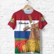 Netherlands Windmill and Tulips T Shirt