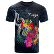 Tonga Polynesian T-shirt Tropical Flower