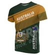 Australia T-Shirt Flag Motto Limited Style