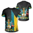 Bahamas Flag Coat Of Arm T-shirt