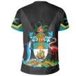 Bahamas Flag Coat Of Arm T-shirt - J4