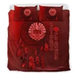 Tahiti Dreamcatcher - Custom Red Bedding Set A02