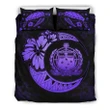 Samoa Moon Polynesian Bedding Set Violet