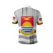 Kiribati Flag Coat Of Arm Polo Shirt - J4