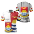 Kiribati Flag Coat Of Arm Polo Shirt