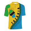 Tanzania Polo T-Shirt with Map Generation II K7