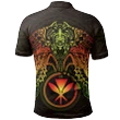 Hawaii Polo Shirt - Reggae Kanaka Maoli Turtle Manta Ray - BN18