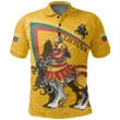 (Lietuva) Lithuania Polo Shirt , Lithuanian Iron Wolf