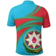 Azerbaijan (Blue) N Flag Polo Shirt A15