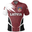 Latvia Polo Shirt Active