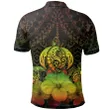 Kanaka Maoli (Hawaiian) Polo Shirt Reggae Turtle Polynesian with Hibiscus TH5