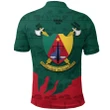 Cameroon Polo Shirt Lion Green K4