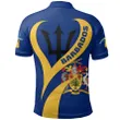 Barbados Heart Shape Polo Shirt K5