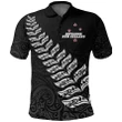 New Zealand Aotearoa Polo Shirt Maori Fern