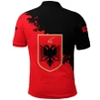 Albania Polo Shirt Red Braved Version K12