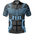 Fiji Polo Shirt - Special Fiji Black Blue J5