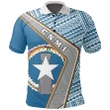 Northern Mariana Islands Polo Shirt , Polynesian Cost Of Arms