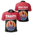 (Custom) Tahiti Coat Of Arms Polo Shirt , Dat Style , JD