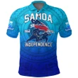 Samoa Polo Shirt Independence Anniversary 58th Years