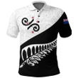 New Zealand Polo Shirt , Silver Fern Koru