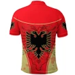 Albania Polo Shirt Circle Stripes Flag Version K13