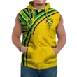Jamaica Vintage Flag Sleeveless Hoodie