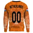 (Custom) Netherlands Lion Sweatshirt Euro Soccer