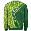 Cook Islands Sweatshirt - Polynesian Coat Of Arms A224