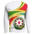 Azerbaijan (White) N Flag Sweatshirt A15