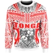 Tonga Sweatshirt - Kingdom of Tonga - White Ver J0