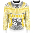 Tonga Sweatshirt - Kingdom of Tonga - Gold Ver J0