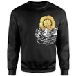 The Golden Koi Fish Sweatshirt (Knitted Long-Sleeved Sweater) A7
