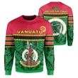 1sttheworld Vanuatu Coat Of Arms Polynesian Sweatshirt , Brian Style