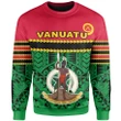 1sttheworld Vanuatu Coat Of Arms Polynesian Sweatshirt - Brian Style J5