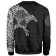 Vikings SweatShirt Custom Personalised The Raven Of Odin Tattoo A7