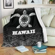 Hawaii Premium Blanket - Turtle Black Fog Style - BN09
